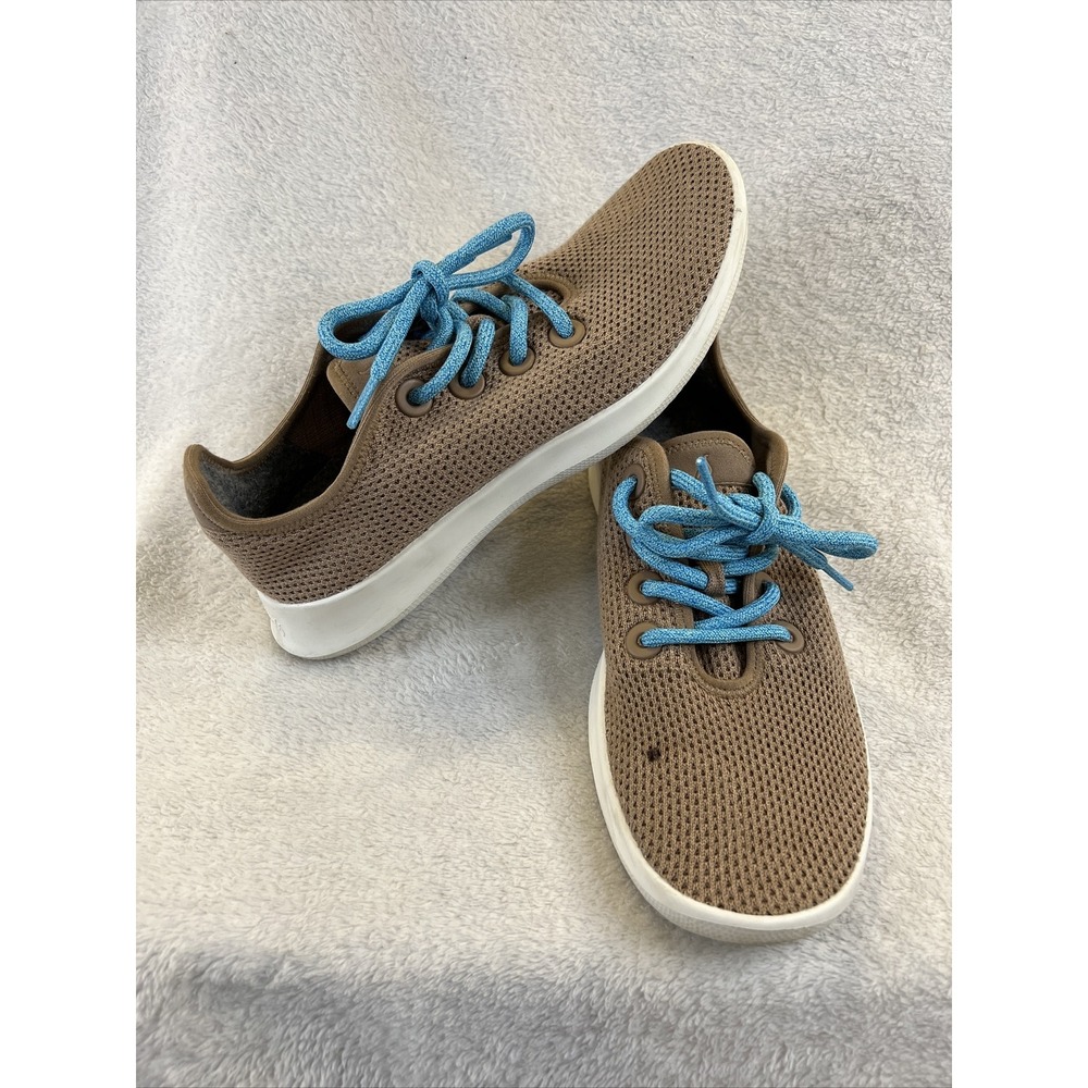 Allbirds Women's Tree Runners Mocha Brown Tan Everyday Mesh Sneakers Size 9